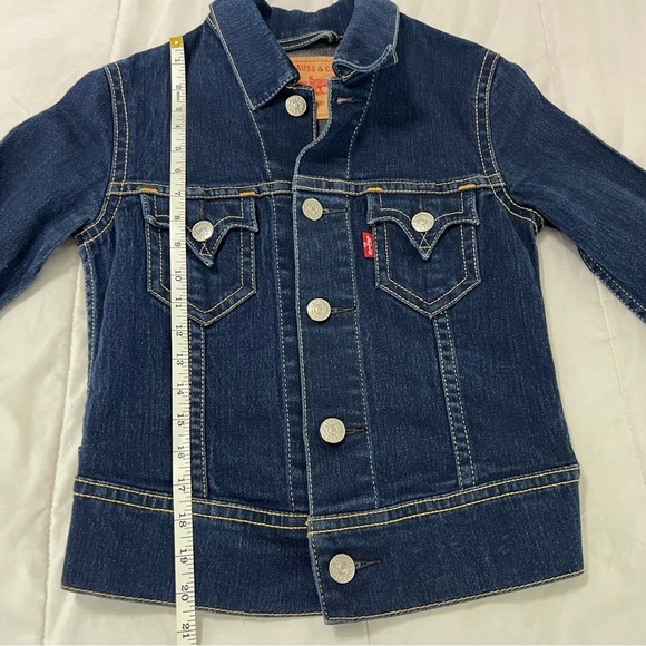 Levi’s Jean Jacket Women Small Type 1 Iconic Denim Reproduction Western - Picture 5 of 8